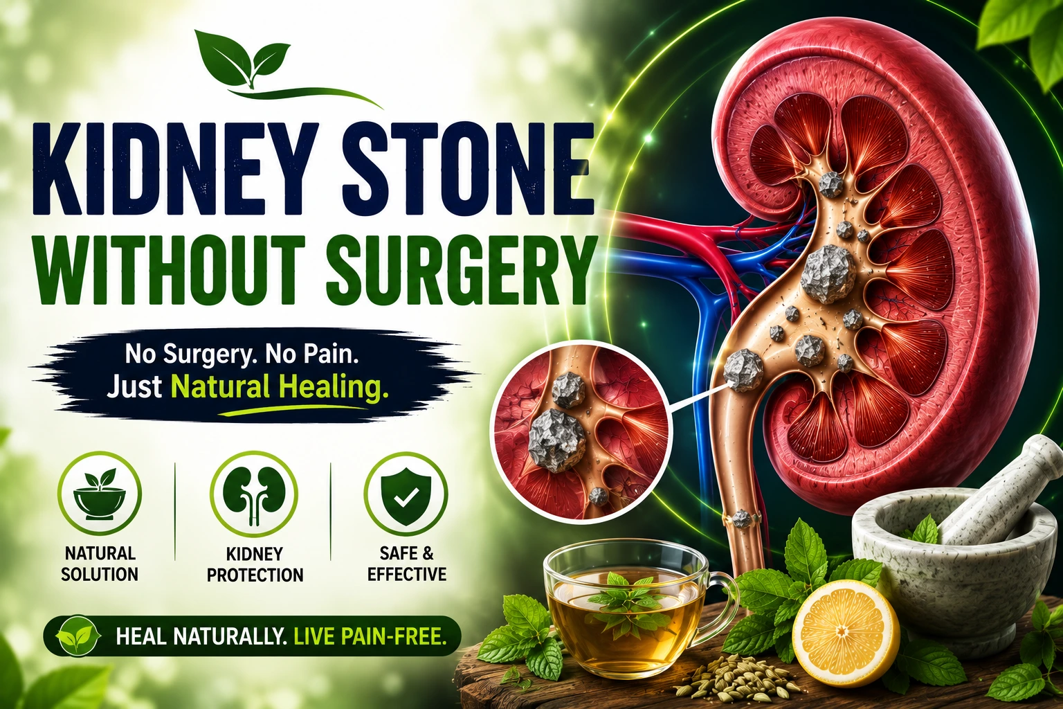 Kidney Stones Without Surgery: Complete Ayurvedic Treatment Guide USA
